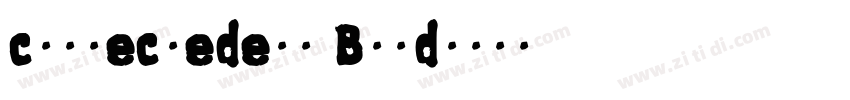 connectedeqt Bold字体转换